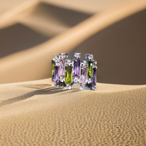 Pastel Gems Ring - Picture 2 of 3